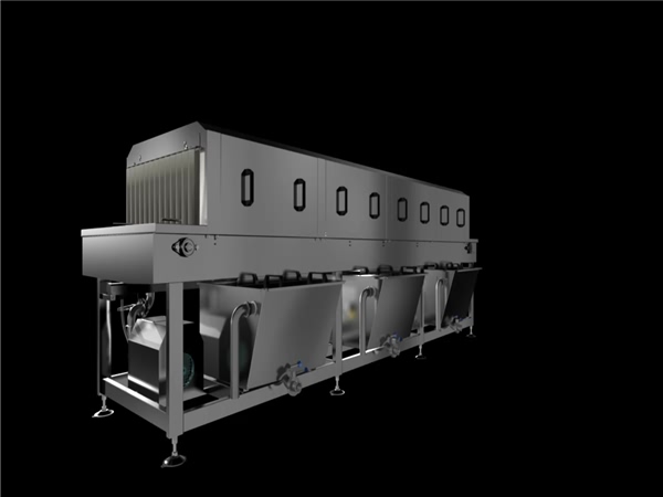 供應(yīng)山東不銹鋼周轉(zhuǎn)筐洗筐機，洗箱機，塑料筐洗筐機，