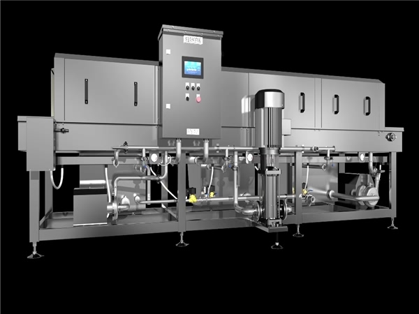 環(huán)速洗筐機(jī)，2個(gè)人可完成整個(gè)清洗過程，效率高能耗低益比體驗(yàn)