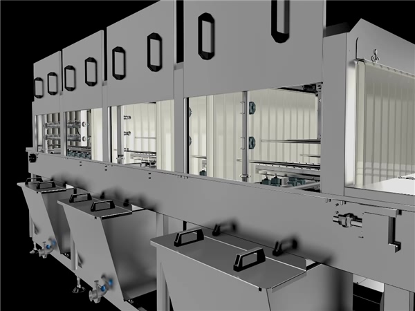 洗箱機廠家，洗箱機價格，塑料筐清洗機