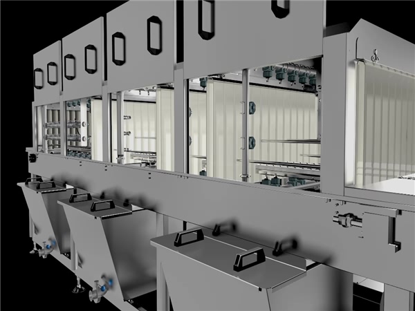 洗箱機廠家，洗箱機價格，塑料筐清洗機