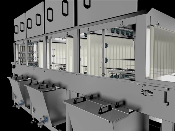 噴淋洗筐機，周轉筐清洗機，洗箱機價格