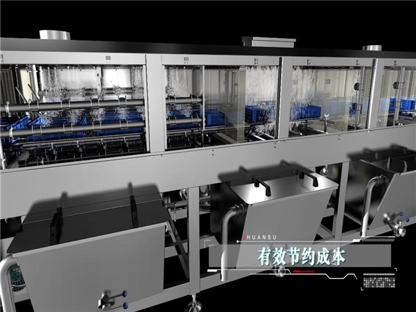 供應洗筐機，周轉箱清洗機，食品箱清洗