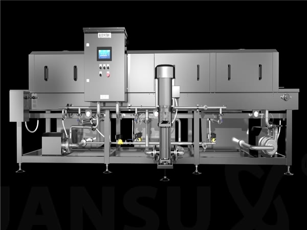 廠家生產，食品周轉箱清洗機肉食筐清洗機，質量可靠
