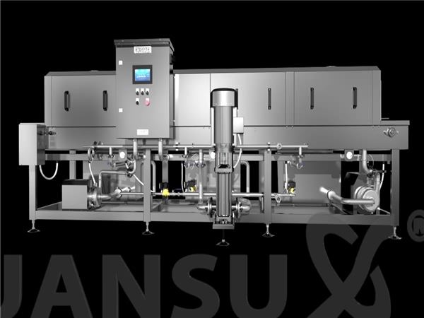 周轉(zhuǎn)箱清洗機(jī)，塑料盤清洗機(jī)，高壓噴淋洗筐機(jī)